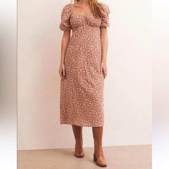 Z Supply Kiera Floral Midi Dress, XS - Picture 7 of 7
